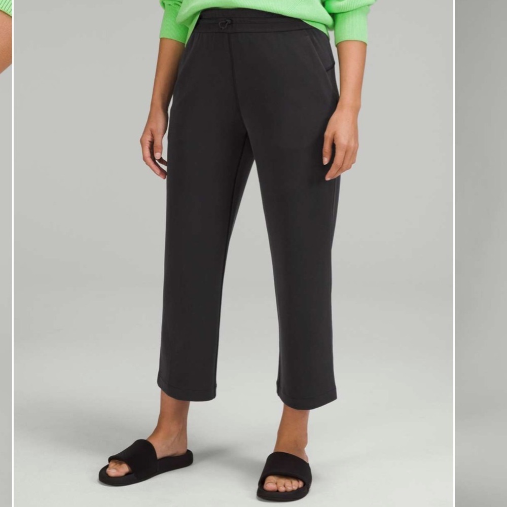 Lululemon Softstreme High-Rise Straight Leg Crop Size 4